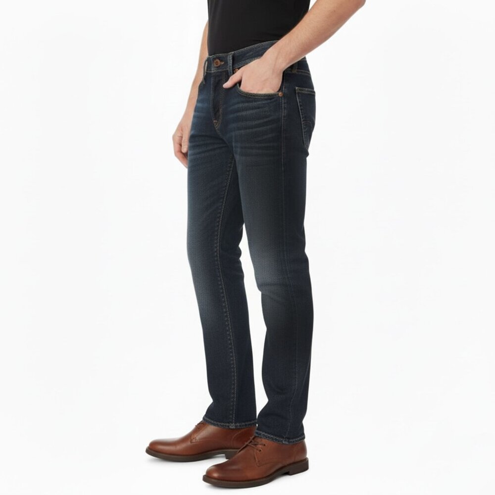 True Religion Rocco Dark Wash Slim Fit Jeans Men's Sz 28  Made in USA